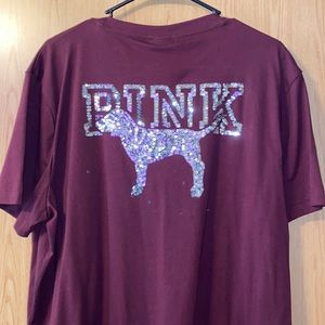 Victoria’s Secret PINK XL Bling Tee